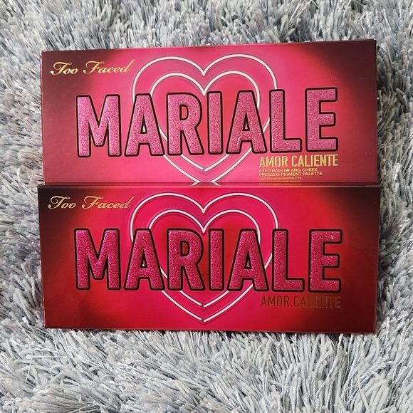 Too Faced Mariale Amor Caliente Eyeshadow and Cheek Pressed Pigment Palette - Picture 2 of 4